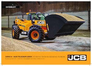 Dvorišni utovarivač JCB 536-95 AGRI