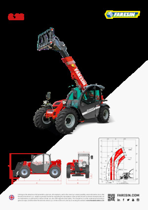 Teleskopski utovarivači Faresin Handlers 6.26 Classic 52