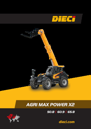 Teleskopski utovarivači Dieci Agri Max 50.8 Power X2
