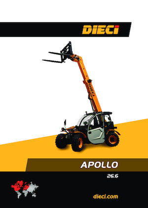 Teleskopski utovarivači Dieci Apollo 26.6
