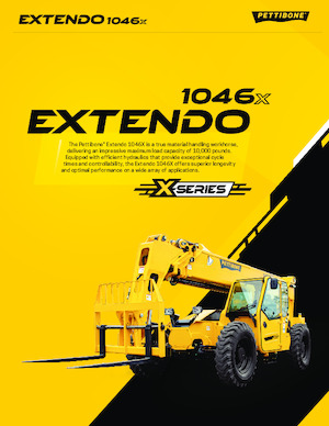 Teleskopski utovarivači Pettibone Extendo 1046X