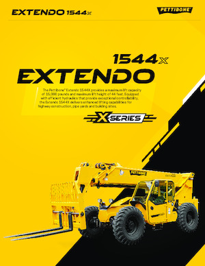 Teleskopski utovarivači Pettibone Extendo 1544X