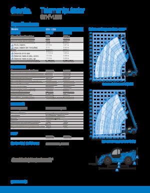 Teleskopski utovarivači Genie GTH-1256 
