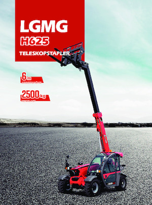 Teleskopski utovarivači LGMG  H625
