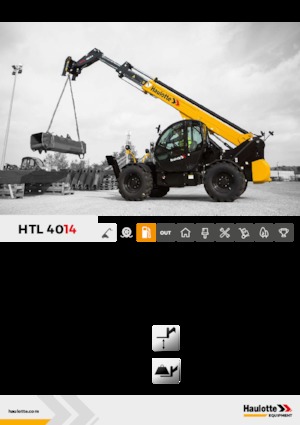 Teleskopski utovarivači Haulotte HTL4014