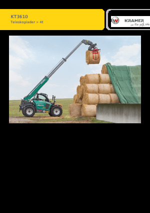 Teleskopski utovarivači Kramer KT3610