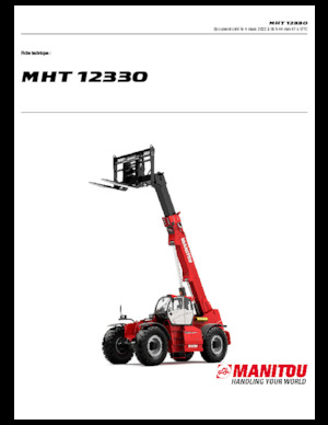 Teleskopski utovarivači Manitou MHT 12330