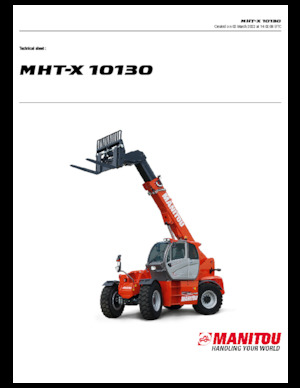 Teleskopski utovarivači Manitou MHT-X 10130