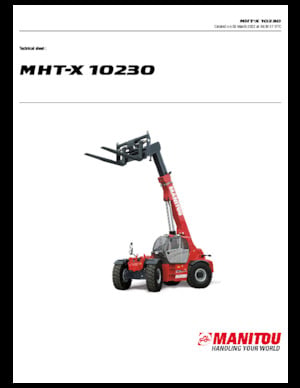 Teleskopski utovarivači Manitou MHT-X 10230