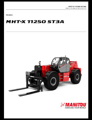 Teleskopski utovarivači Manitou MHT-X 11250 ST3A