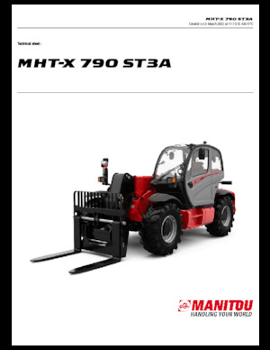 Teleskopski utovarivači Manitou MHT-X 790 ST3A