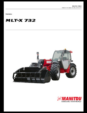 Teleskopski utovarivači Manitou MLT-X 732