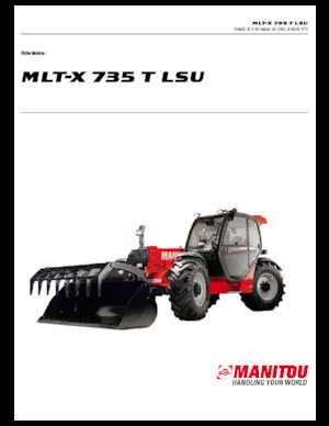 Teleskopski utovarivači Manitou MLT-X 735 T LSU