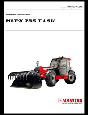 Teleskopski utovarivači Manitou MLT-X 735 T LSU