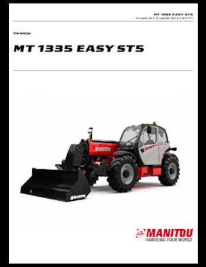Teleskopski utovarivači Manitou MT 1335 easy