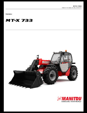 Teleskopski utovarivači Manitou MT-X 733