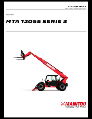 Teleskopski utovarivači Manitou MTA 12055