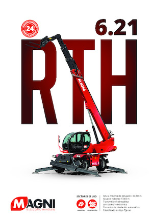 Rotirajući teleskopski utovarivači MAGNI RTH 6.21 SH