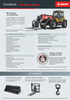Teleskopski utovarivači Sany STH742