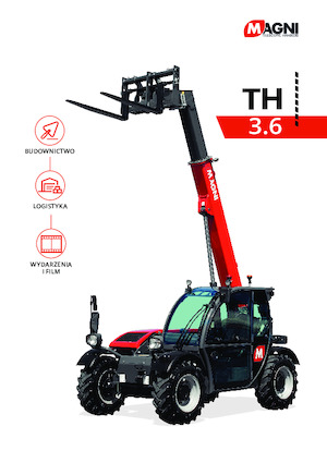 Teleskopski utovarivači MAGNI TH 3.6