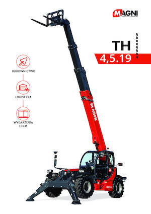 Teleskopski utovarivači MAGNI TH 4,5.19