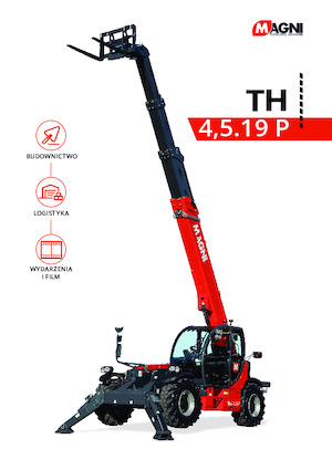 Teleskopski utovarivači MAGNI TH 4,5.19 P