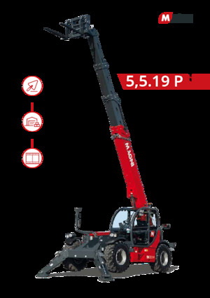 Teleskopski utovarivači MAGNI TH 5,5.19 P