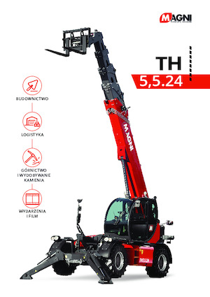 Teleskopski utovarivači MAGNI TH 5,5.24