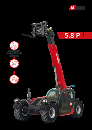 Teleskopski utovarivači MAGNI TH 5.8 P