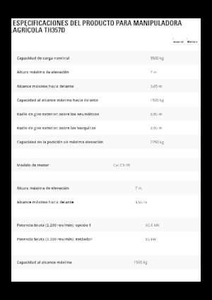 Teleskopski utovarivači Caterpillar TH357D