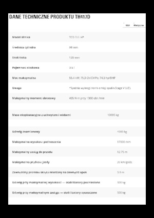 Teleskopski utovarivači Caterpillar TH417D