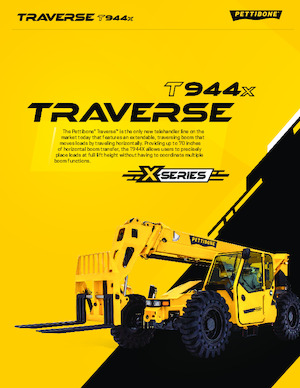 Teleskopski utovarivači Pettibone Traverse T944X