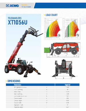 Teleskopski utovarivači XCMG XT1056U