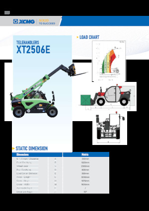 Teleskopski utovarivači XCMG XT2506E