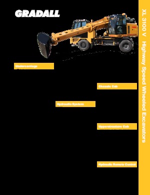 Teleskopski bageri Gradall XL 3100 V