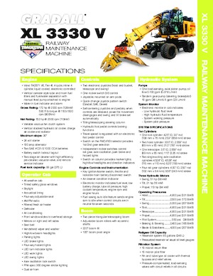 Teleskopski bageri Gradall XL 3330 V