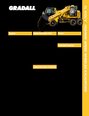 Teleskopski bageri Gradall XL 4100 V