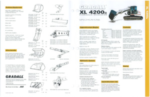 Teleskopski bageri Gradall XL 4200 II