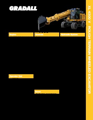 Teleskopski bageri Gradall XL 4300 V