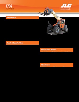 Teleskopski utovarivači JLG 1732