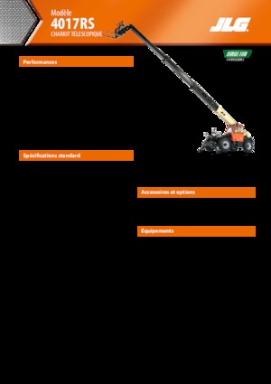 Teleskopski utovarivači JLG 4017 RS