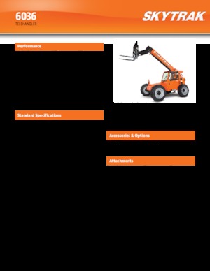Teleskopski utovarivači JLG 6036 