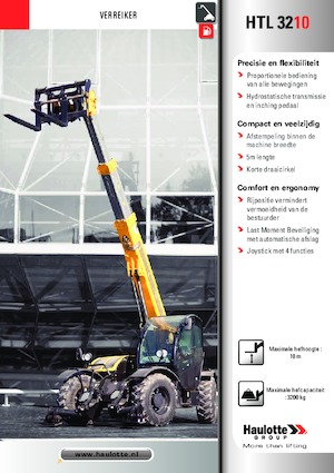 Teleskopski utovarivači Haulotte HTL3210