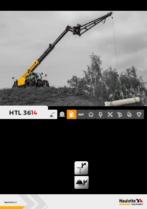 Teleskopski utovarivači Haulotte HTL3614