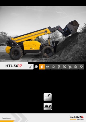 Teleskopski utovarivači Haulotte HTL3617