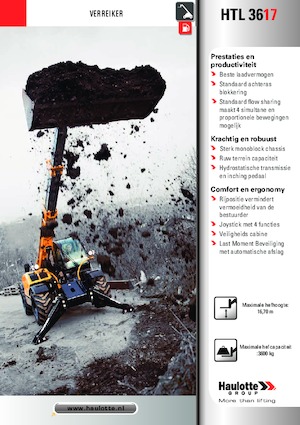 Teleskopski utovarivači Haulotte HTL3617