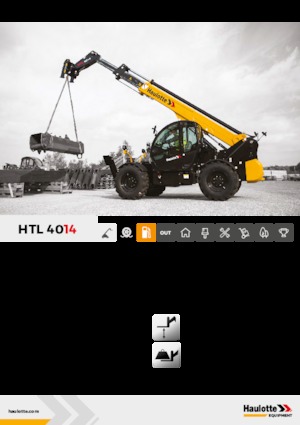 Teleskopski utovarivači Haulotte HTL4014
