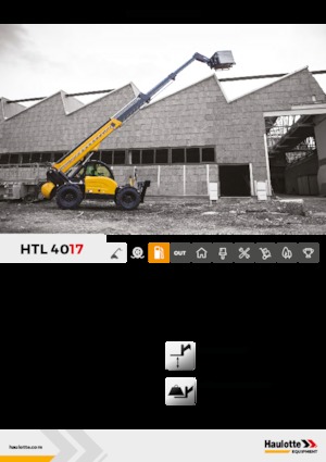 Teleskopski utovarivači Haulotte HTL4017