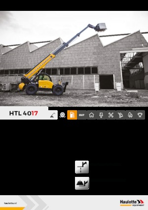 Teleskopski utovarivači Haulotte HTL4017