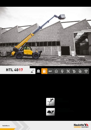 Teleskopski utovarivači Haulotte HTL4017